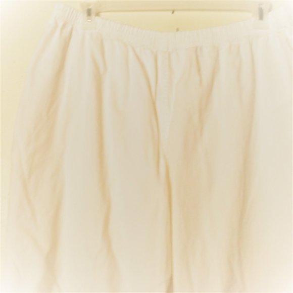 Croft & Barrow 3X Capris Pants Jeweled White H349 - Picture 6 of 9